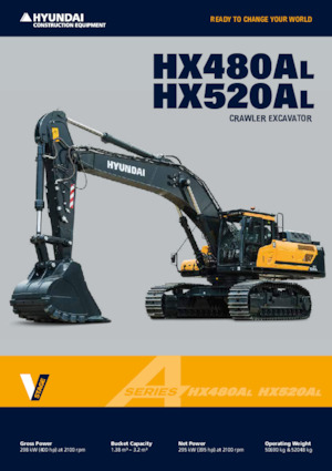 Raupenbagger Hyundai HX520AL