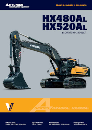 Raupenbagger Hyundai HX520AL