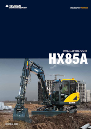 Raupenbagger Hyundai HX85A