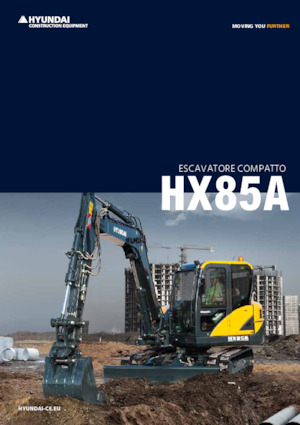Raupenbagger Hyundai HX85A