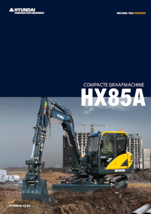 Raupenbagger Hyundai HX85A