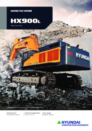 Raupenbagger Hyundai HX900L