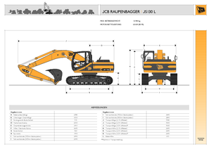 Raupenbagger JCB JS 130 L TAB