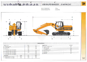 Raupenbagger JCB JS 160 LC