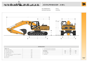 Raupenbagger JCB JS 180 L