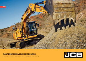 Raupenbagger JCB JS160 LC