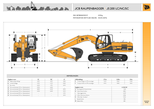 Raupenbagger JCB JS 200 L
