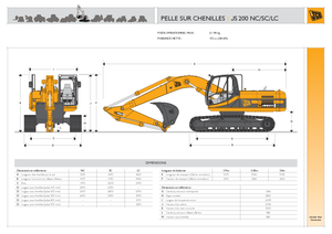 Raupenbagger JCB JS 200 L