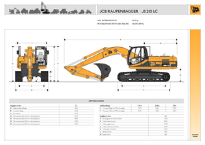 Raupenbagger JCB JS 210 L