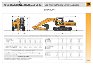 Raupenbagger JCB JS 330 NL XD