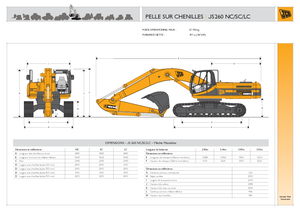 Raupenbagger JCB JS 260 LC