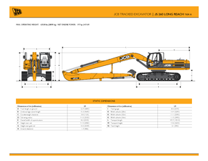 Raupenbagger JCB JS 260 LR
