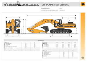 Raupenbagger JCB JS 330 NL