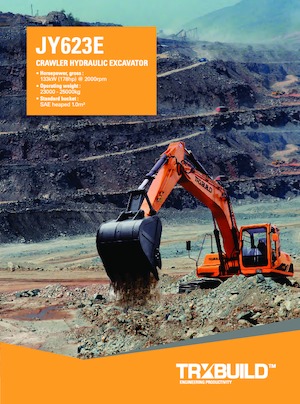 Raupenbagger TRXBUILD JY623E