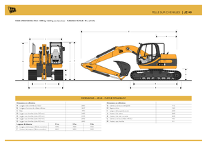 Raupenbagger JCB JZ 140 L HD