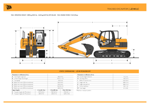 Raupenbagger JCB JZ 140 L TAB