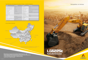 Raupenbagger SDLG LG6225E