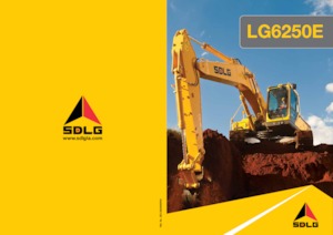 Raupenbagger SDLG LG6250E