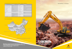 Raupenbagger SDLG LG6360E