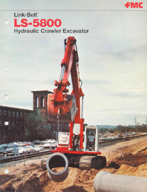 Raupenbagger Link-Belt LS-5800