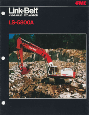 Raupenbagger Link-Belt LS-5800A