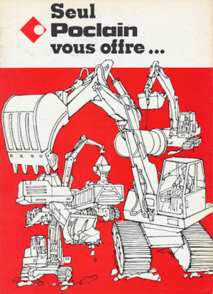 Raupenbagger Case Poclain EC 1000