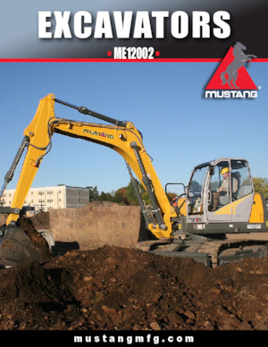 Raupenbagger Mustang ME12002