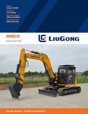Raupenbagger Liugong 908ECR 