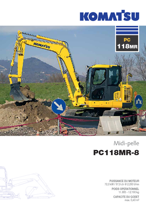Raupenbagger Komatsu PC118MR-8