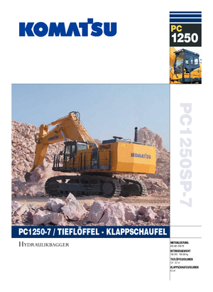 Raupenbagger Komatsu PC1250SP-7