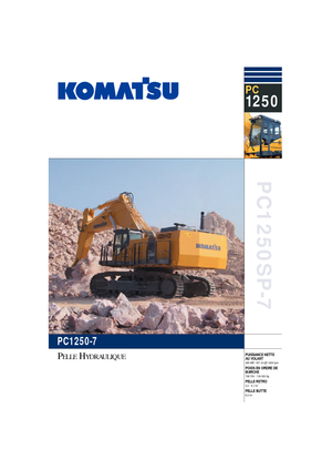 Raupenbagger Komatsu PC1250SP-7