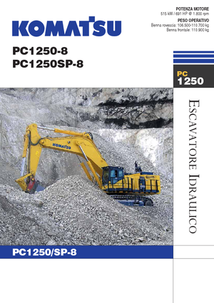 Raupenbagger Komatsu PC1250SP-8