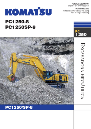 Raupenbagger Komatsu PC1250SP-8
