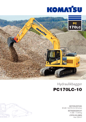 Raupenbagger Komatsu PC170LC-10