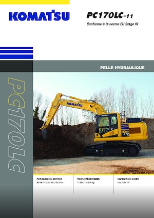Raupenbagger Komatsu PC170LC-11