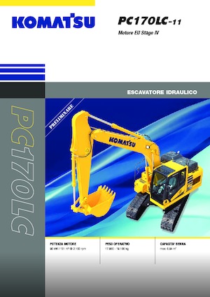 Raupenbagger Komatsu PC170LC-11