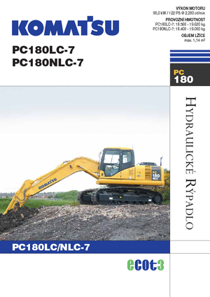 Raupenbagger Komatsu PC180LC-7