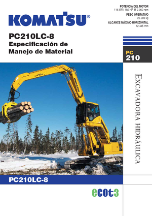 Raupenbagger Komatsu PC210LC-8