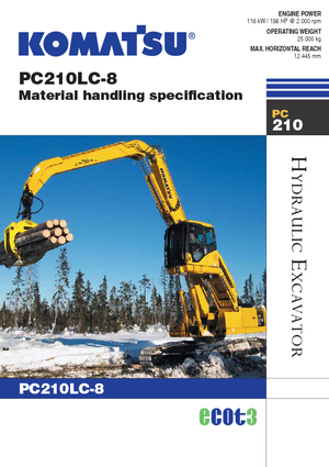 Raupenbagger Komatsu PC210LC-8