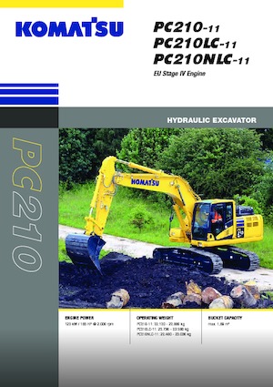 Raupenbagger Komatsu PC210NLC-11E0