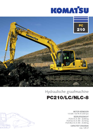 Raupenbagger Komatsu PC210NLC-8