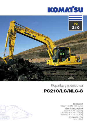 Raupenbagger Komatsu PC210NLC-8