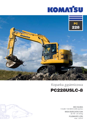 Raupenbagger Komatsu PC228US-LC-8
