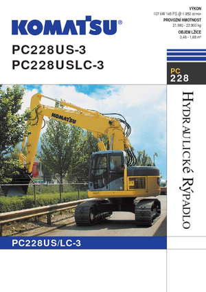 Raupenbagger Komatsu PC228US-LC-3
