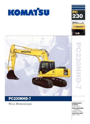 Raupenbagger Komatsu PC230NHD-7
