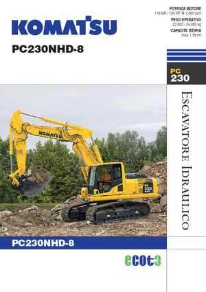 Raupenbagger Komatsu PC230NHD-8