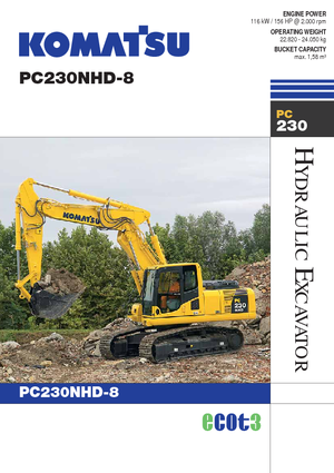 Raupenbagger Komatsu PC230NHD-8