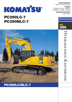 Raupenbagger Komatsu PC290LC-7
