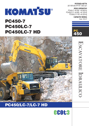 Raupenbagger Komatsu PC450LC-7
