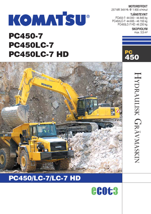 Raupenbagger Komatsu PC450LC-7